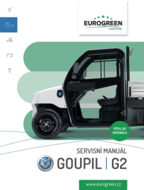 Servisní manuál Goupil G2