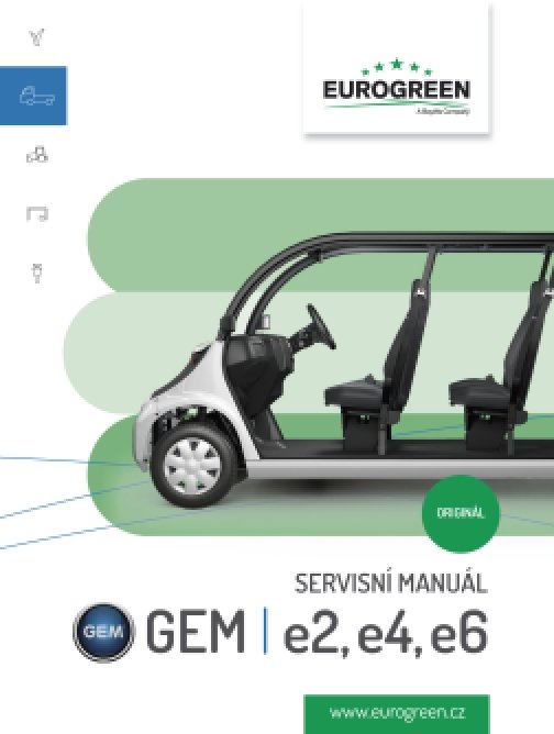 Servisní manuál GEM e 2/4/6 ANGL.