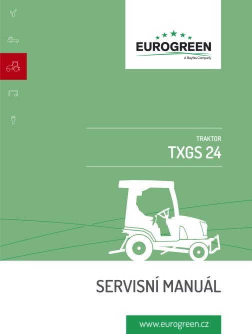 Servisní manuál Iseki TXGS 24 ANGL.