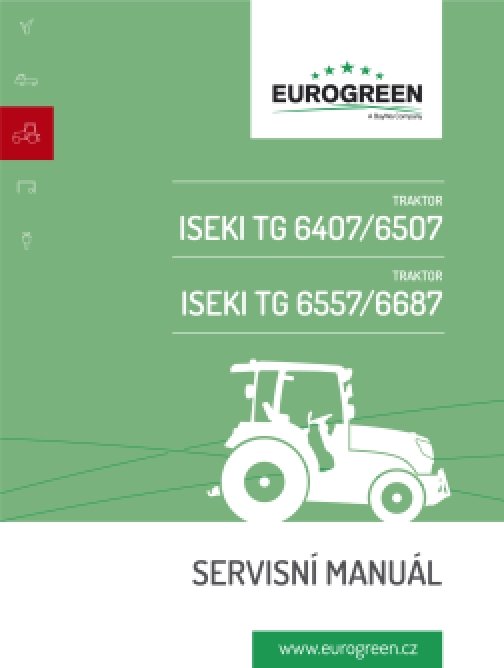 Servisní manuál Iseki TG 6XX7 ANGL.
