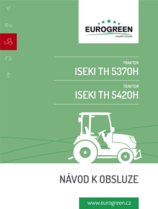 Návod k obsluze Iseki TH 5