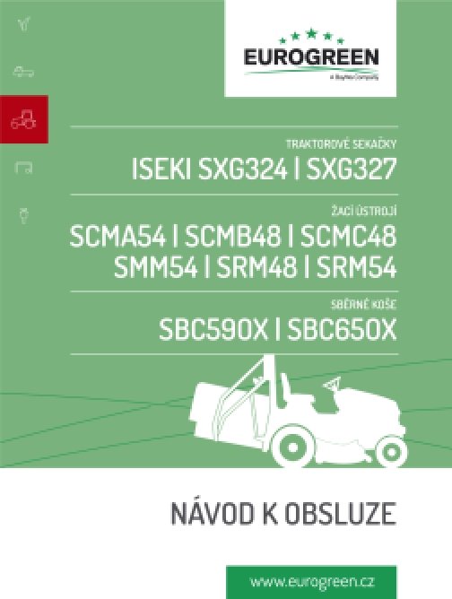 Návod k obsluze Iseki SXG 324/327