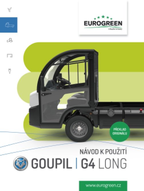 Návod k použití Goupil G4 long