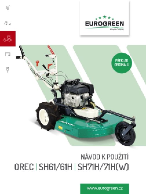 Návod k použití OREC SH61/61H/71H/71H(W)