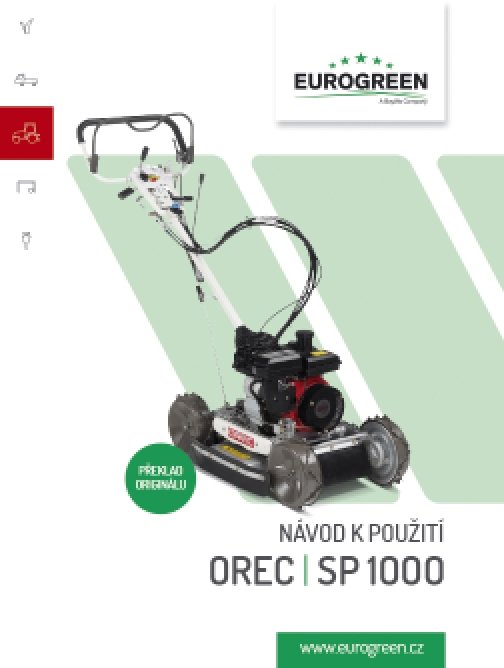 Návod k použití OREC SP1000